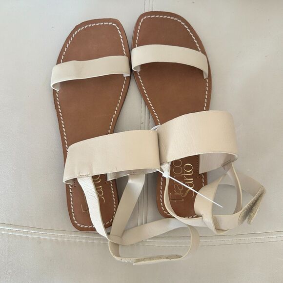 Franco Sarto Women's Tanara Ankle Strap Sandal Leather size 7.5 New - Picture 9 of 9